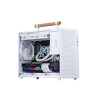 Aluminium Xiaobao E90 Compact ATX Petit Boîtier Refroidissement Air/Eau Simple Portable MATX Mini Ordinateur Boîtier Principal en Stock Fenêtre