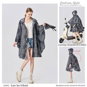Impermeable Personalizado para Adultos, Ligero, de Poliéster 210T con Revestimiento de PU, Extra Grande, Compacto y Portátil, para Ciclismo, Senderismo y Excursionismo - Product Image 4