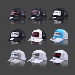 Tùy Chỉnh Hat Nhà Máy OEM ODM Kim Loại Tấm Logo Trucker Cap Bán Buôn Chất Lượng Trucker Mũ Cho Nam Giới