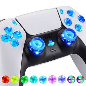 ชุดไฟ LED สร้างบรรยากาศ DTF หลายสี สำหรับปุ่ม D-pad, Thumbsticks, Share, Option, Home และปุ่มหน้า สำหรับคอนโทรลเลอร์ PS5 - Product Image 3