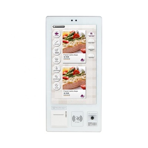 21.5 Inch Multi-Touch HD Screen Self-Ordering Kiosk Restaurants Wall-Mounted Floor Standing Receipt <b>Printer</b>-Factory Low Price - Product Image 1