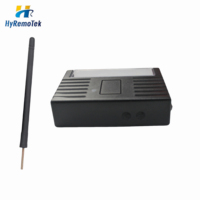 Télécommande universelle 433 MHz pour ouvre-porte de garage automatique, 4 boutons, duplicateur de clé, clonage de code roulant RF