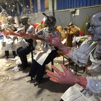 Décoration Fantôme de Monstre Personnalisée pour Halloween, Simulation à Grande Échelle, Extérieur et Intérieur