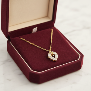 UM Jewelry ขายส่ง จี้เงินแท้ 925 ประดับเพชรซิคอน ชุบทอง เหมาะสำหรับทุกเพศ/ผู้ชาย/ผู้หญิง ใช้ได้ทุกวัน งานหมั้น งานแต่งงาน - Product Image 3