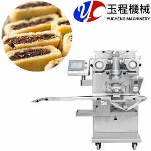 Nouvelle machine industrielle automatique numérique pour la fabrication de biscuits aux figues, en acier inoxydable 304, haute productivité, commande tactile, grande capacité - Product Image 1