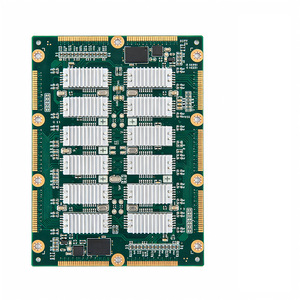 Circuit imprimé PCB 2 à 30 couches, épaisseur de cuivre personnalisée, ignifuge, noir mat, masque de soudure, fabrication professionnelle - Product Image 1