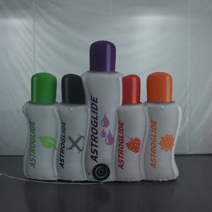 העתק בקבוק אסטרוגליד מתנפח ענק בהתאמה אישית - תצוגה מתנפחת ממותגת לקידום מכירות של מוצרי טיפוח אישי - Product Image 3