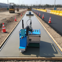 Machine de nivellement de mortier de ciment de haute précision, mini robot laser pour le nivellement des sols