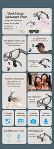 Gafas Inteligentes Multifuncionales Todo en Uno XK One Pro con IA, para Tomar Fotos, Traducción, Llamadas, Música y Conversación en Tiempo Real - Product Image 4