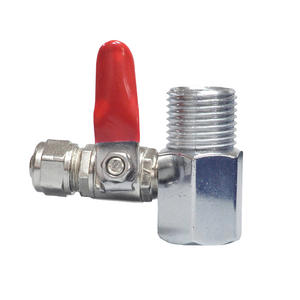 Válvula de bola en T para entrada de purificador de agua, conector de 4.5 a 3.5 a 2.5 para adaptador de grifo de cocina, tamaño de tubería de 1/2 pulgada - Product Image 4