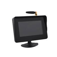 Sistema de cámara inalámbrica con monitor de 5 pulgadas, cámara de respaldo inalámbrica con vista trasera inversa para coche