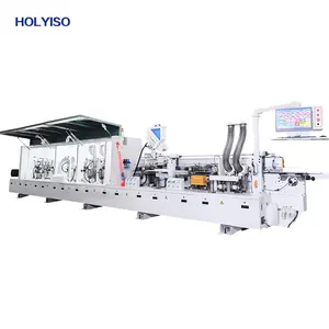 HOLYISO KIE-668JSG Woodworking Manufacturer 23m/min Edge Bander Machine for Plywood Direct Supply Edging production machine