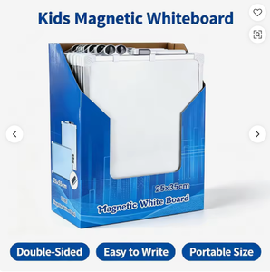 Portable <b>Magnetic</b> White <b>Board</b> Dry Erase Lapboard Kids <b>Drawing</b> <b>Board</b> 25 x 35 cm for Home School Use - Product Image 4