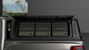 XINYI - Toldo Rígido de Aluminio Ligero para Tacoma SR5 <span class=keywords><strong>TRD</strong></span> Sport <span class=keywords><strong>TRD</strong></span> Off-Road Limited <span class=keywords><strong>TRD</strong></span> <span class=keywords><strong>Pro</strong></span>, con Bolsa de Almacenamiento - Product Image 2