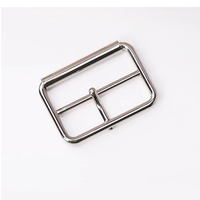 Ceinture métallique de 1 pouce pour boucle en alliage de zinc argenté et doré pour vêtements chaussures en cuir Handbags-25mm/50mm accessoires de manteau