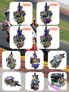 Hệ thống động cơ xe máy, xe máy đua, bộ chế hòa khí PWK nhiều màu sắc 28/30/32/34mm - Product Image 6