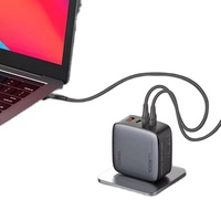 LDNIO Q408 Produits tendance 2024 Prise EU/US/AU/KR/UK Adaptateur de voyage mini GaN 100W 4 ports USB QC3.0 PD Type C Chargeur rapide