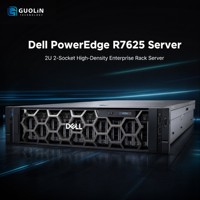 Serveur Dell PowerEdge R7625 2U 2 sockets, 24 DIMMs, 6 To DDR5, 24x 2,5 NVMe, double alimentation Titanium