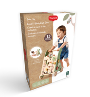 Tiny Love Jouet d'activités en bois style Boho Chic pour bébés et tout-petits de 6 mois à 3 ans, capacité de charge 8-15 kg