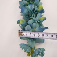 Bunga Sutra Besar Buatan Bunga Hyacinth Palsu untuk Rumah Dekorasi Musim Semi Musim Panas Bunga Imitasi Delphinium Buatan