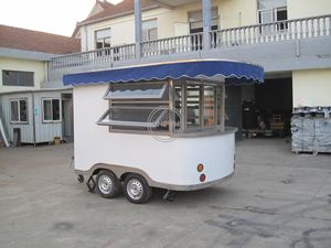 Camions de restauration mobiles pour la vente de glaces, prix de gros 2025, 3 m, pour l'Europe, camions de restauration rapide d'occasion, remorque de camion de restauration, chariot de nourriture - Product Image 4