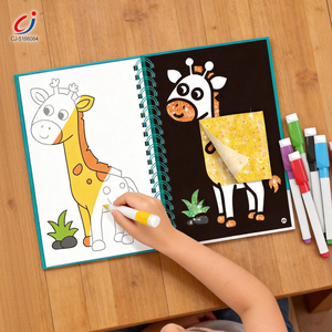 Kit Artistico per Bambini Chengji, Giocattoli Educativi con Fogli di Alluminio Colorati, Set per Pittura e Artigianato Fai-da-Te - Product Image 3