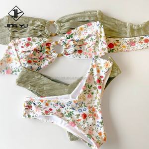 Swimwear Manufacturer Wholesale OEM Custom Two Piece Swimsuit Bathing Suits for Women Bikini Sets - Product Image 1