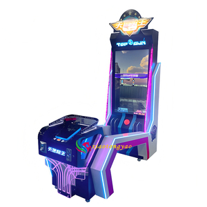 Máquina de Videojuegos Arcade de Carreras Top Gun, Operada con Monedas, de Construcción Metálica, para Centros de Entretenimiento, Modelo Profesional, Novedad - Product Image 6