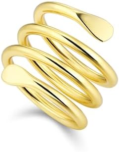 F chunky adjustable gold