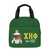 Borsa Termica Personalizzata CEP Chi Eta Phi per Sorority, Borsa Frigo Isolante per Campeggio e Viaggi