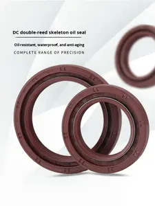 ซีลน้ำมันแบบสปริงคู่ DC สำหรับปั๊มเกียร์ ปั๊มไฮดรอลิก เครื่องพรวนดินแบบหมุน ผลิตในจีน ขนาดปรับแต่งได้ -40-150 - Product Image 2