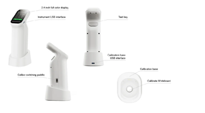 Colorímetro Digital Portátil, Dispositivo de Medición de Color, Equipo de Laboratorio para Teñido, Colorímetro DS-410, Espectrofotómetro Portátil - Product Image 2