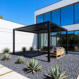 <span class=keywords><strong>Prix</strong></span> d'usine pour la vente de pavillons de toit <span class=keywords><strong>en</strong></span> aluminium imperméables monocouche de haute qualité - Product Image 1