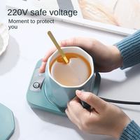 Plaque Chauffante Créative à Température Constante 55 Degrés pour Tasses – Idéale pour le Bureau et la Maison – Plaque de Maintien au Chaud en Plastique pour Usage Domestique et Professionnel