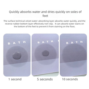 Tappetino da <span class=keywords><strong>Bagno</strong></span> <span class=keywords><strong>Antiscivolo</strong></span> in Poliestere di Lusso, Tappeti Moderni per Decorazione Casa e Hotel, per Campeggio - <span class=keywords><strong>Tappeto</strong></span> - Product Image 3