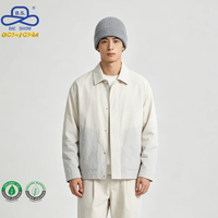Gorro de Doble Capa Orgánico Certificado OCS, con Borde Plegado Acanalado, Felpa Cálida para Clima Frío, Marca Privada, Directo del Productor