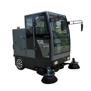 Barredora Eléctrica Autopropulsada XLD 2000 Totalmente Cerrada para Limpieza de Carreteras, Fábricas, Garajes y Estacionamientos - Product Image 3