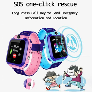 Montre connectée pour enfants Q12, téléphone, GPS, tracker, étanche, avec carte SIM, montres intelligentes pour enfants - Product Image 2
