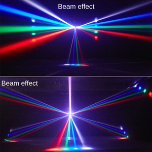 New DMX512 RGBW LED chùm đèn laser lửa sao băng lắc đầu đèn cho KTV Bar Disco phát sóng trực tiếp di chuyển đèn cho bầu không khí - Product Image 6