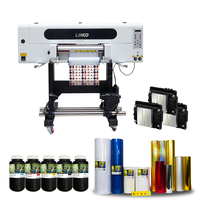 Imprimante DTF UV LINKO Performance A2 avec têtes d'impression Quad I1600, machine d'impression jet d'encre 42 cm pour films AB et habillages personnalisés de coques de téléphone