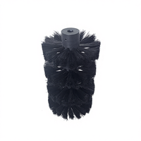 Module de brosse cylindrique industrielle personnalisée à segments rotatifs OEM, brosse de polissage avec manche en plastique PP pour le nettoyage du métal et du bois