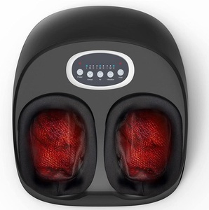 Massaggiatore Elettrico per <span class=keywords><strong>Piedi</strong></span> con Funzione Shiatsu, Calore, Compressione d'Aria e <span class=keywords><strong>Massaggio</strong></span> Rotante, Adatto per Taglia 12 da <span class=keywords><strong>Uomo</strong></span> - Product Image 1