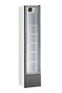 Refroidisseur de boissons mince Machine à boissons congelées Porte en verre <span class=keywords><strong>Armoire</strong></span> à boissons gazeuses Petit réfrigérateur de bar commercial Réfrigérateur - Product Image 4