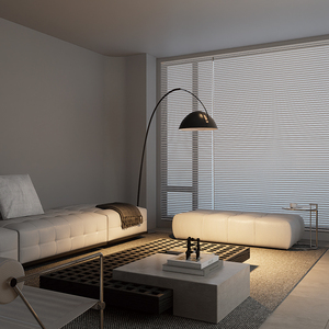 مصباح أرضي فني من أيسيلان لغرفة المعيشة وغرفة النوم، تصميم بسيط وطويل ومرن، إضاءة أرضية للمكتب، مصباح قائم أسود - Product Image 3