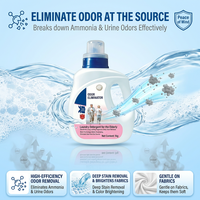Détergent Liquide Puissant Désodorisant pour Linge – Élimine les Odeurs d'Urine, de Sueur et de Fumée sur les Tissus – Fourniture en Gros OEM
