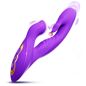 Vibratore <span class=keywords><strong>Rabbit</strong></span> Premium in Silicone con <span class=keywords><strong>10</strong></span> Modalità di Vibrazione e Stimolazione, Doppia Azione per Punto G e Clitoride, per Donne - Product Image 1