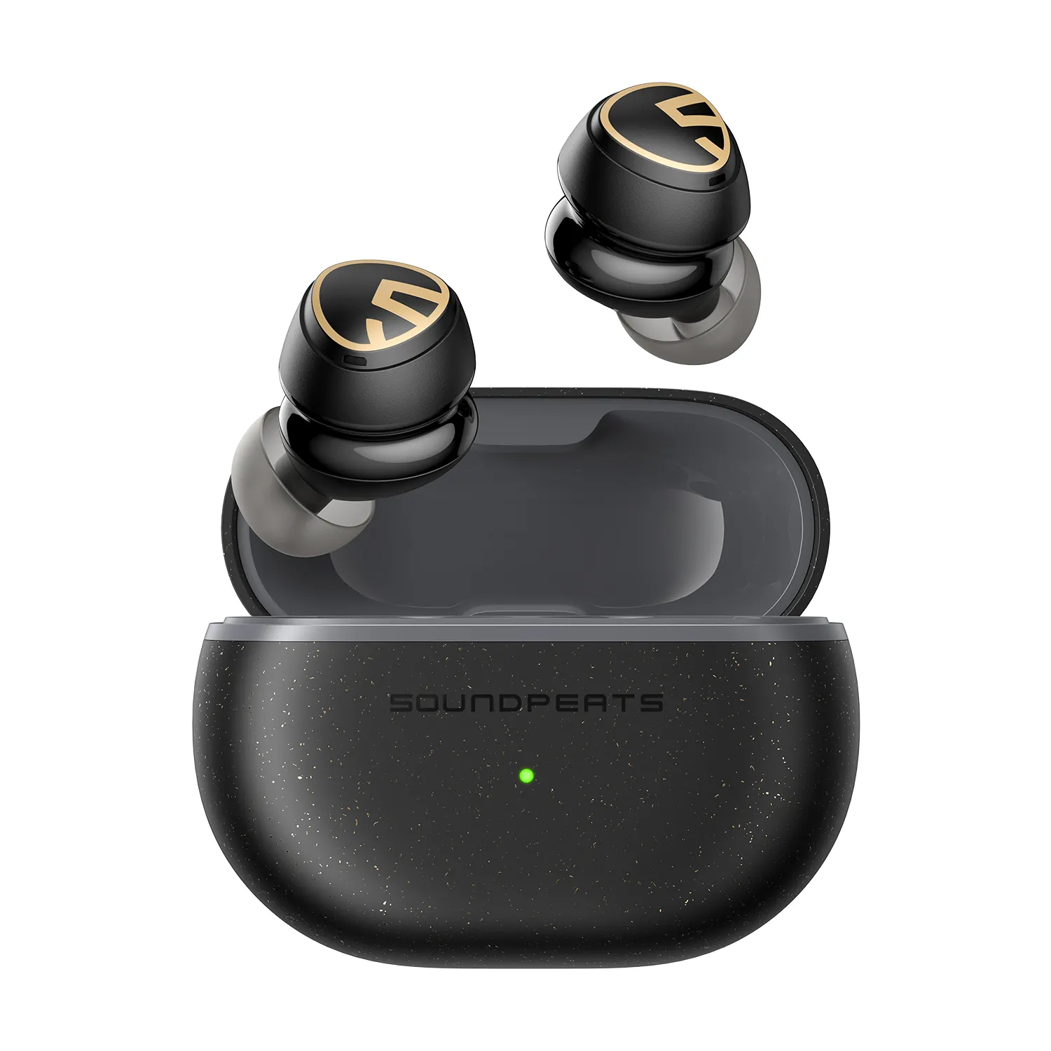 SoundPEATS Mini Pro HS Newest Model Tws BT 5.2 True Wireless Earbuds with Hi-Res Certified ANC 40dB Low Latency Gaming Headphone