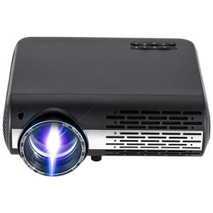 Projecteur LCD de haute qualité, design personnalisé, Proyector HTP M2 Full HD 720P 1080p 4500 lumens avec Wifi Mirroringcast <span class=keywords><strong>Android</strong></span> - Product Image 1