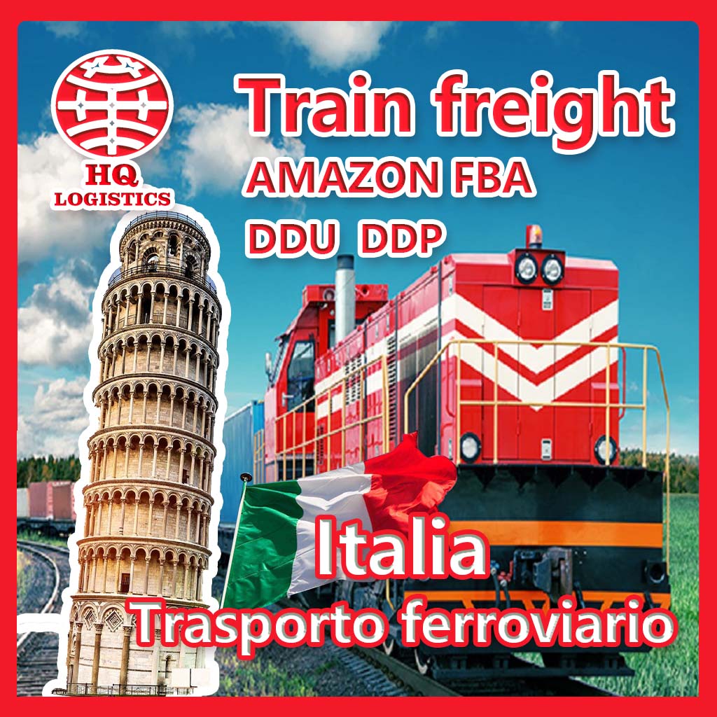 Самый дешевый и быстрый поезда, доставка, логистические услуги Шанхая в Италию, сальерно, FBA, AMAZON, грузовой экспедитор