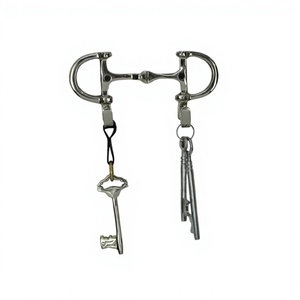 Exclusive Gifts And Crafts Metal <b>Wall</b> Hooks And <b>Rails</b> Home Decoration Accessories Equestrian Horse Bit Hook With 2 Holder Latest - Product Image 1